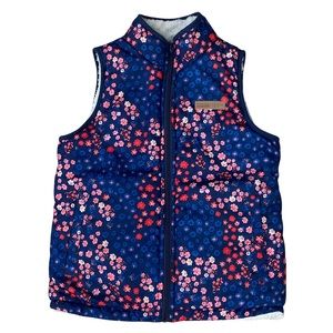 Buffalo David Bitton Floral Vest reversible vest kids Medium